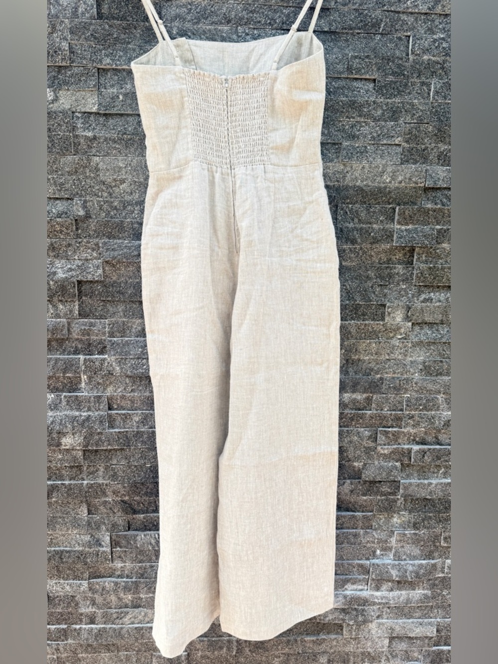 Reformation 100% Linen Jumpsuit - Picture 2 of 7